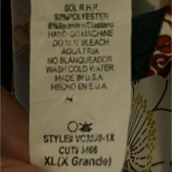 Floral Bohemian Abstract Design Dress - Picture 2 of 8